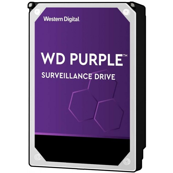 WD Purple 14TB Surveillance Hard Drive - 7200 RPM, SATA 6 Gb/s, 512 MB Cache, 3.5" - WD140PURZ HDD