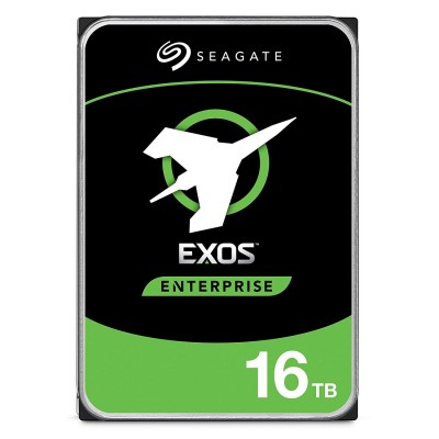 Seagate 16TB HDD Exos X16 7200 RPM 512e/4Kn SATA 6Gb/s 256MB Cache 3.5-Inch Enterprise Hard Drive ST16000NM001G