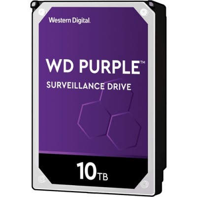 WD Purple 10TB Internal Hard Drive 7200 RPM Class, SATA 6 Gb/s, 265 MB Cache 3.5" WD102PURZ OEM HDD 