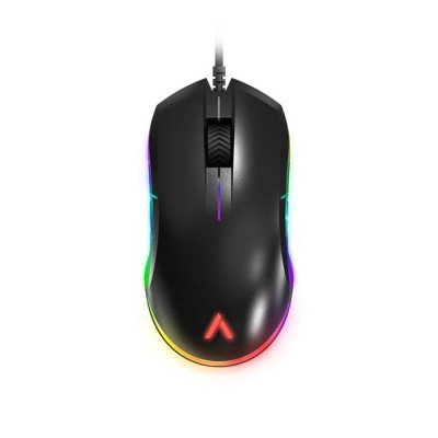 AZIO ATOM - RGB Ambidextrous Lightweight FPS Gaming Mouse PMW3360 Sensor Black GM-ATOM-01